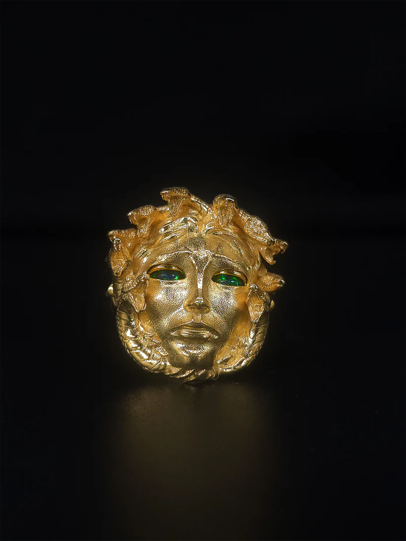 Medusa Full 18k Gold Plated