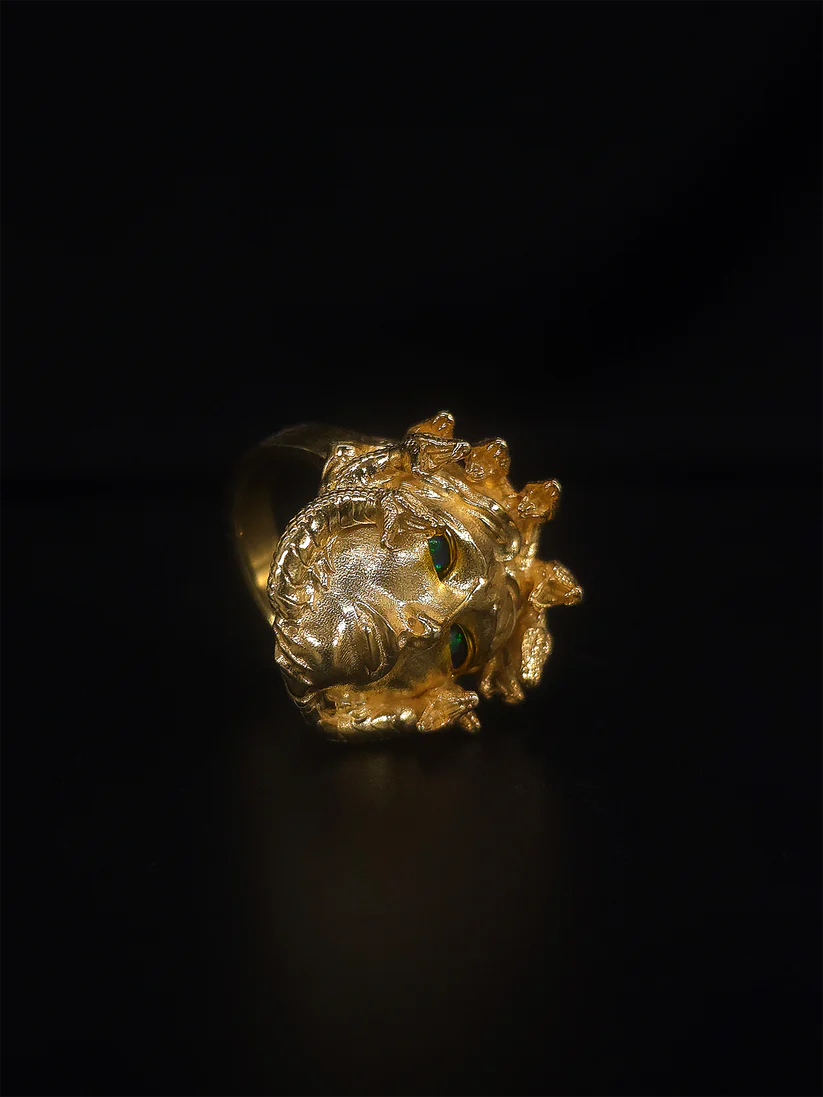Medusa Full 18k Gold