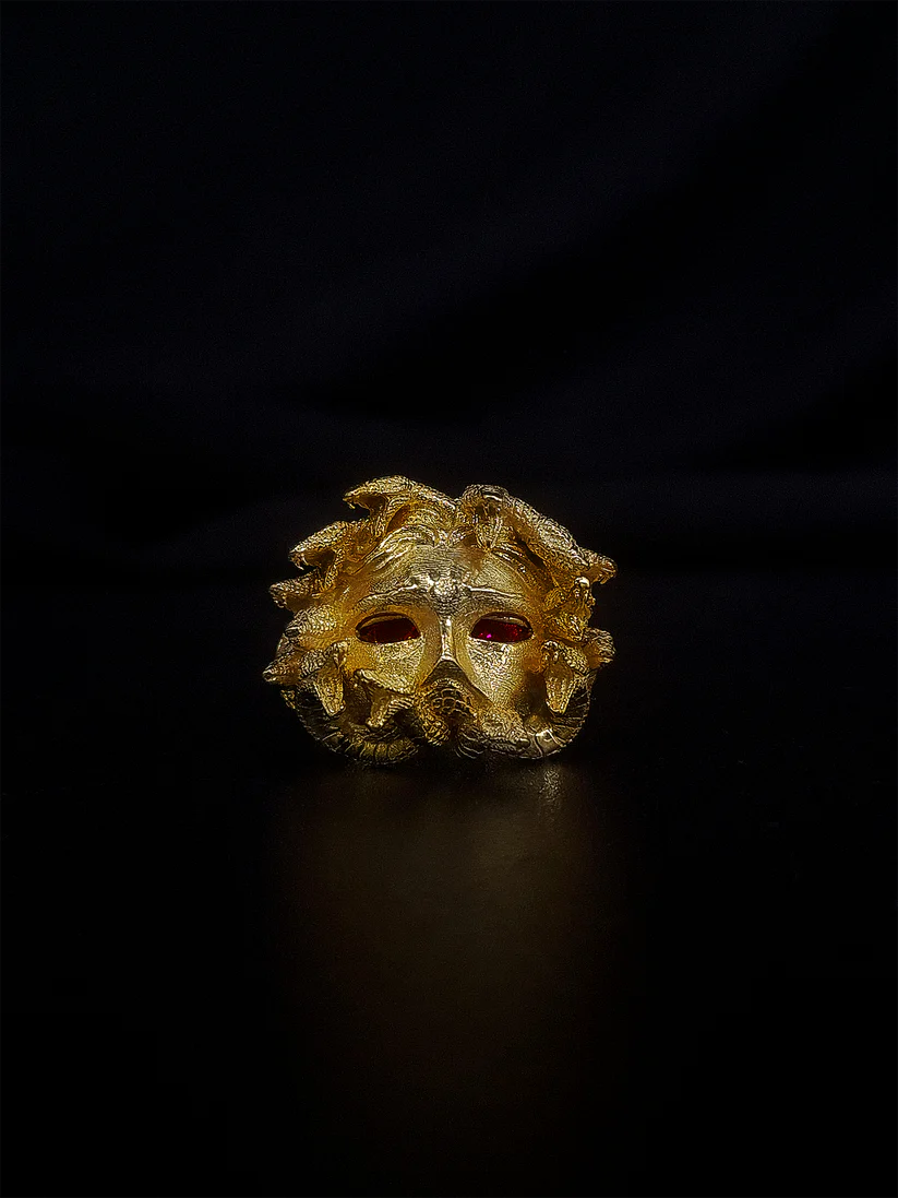 Medusa 18k Gold Plated