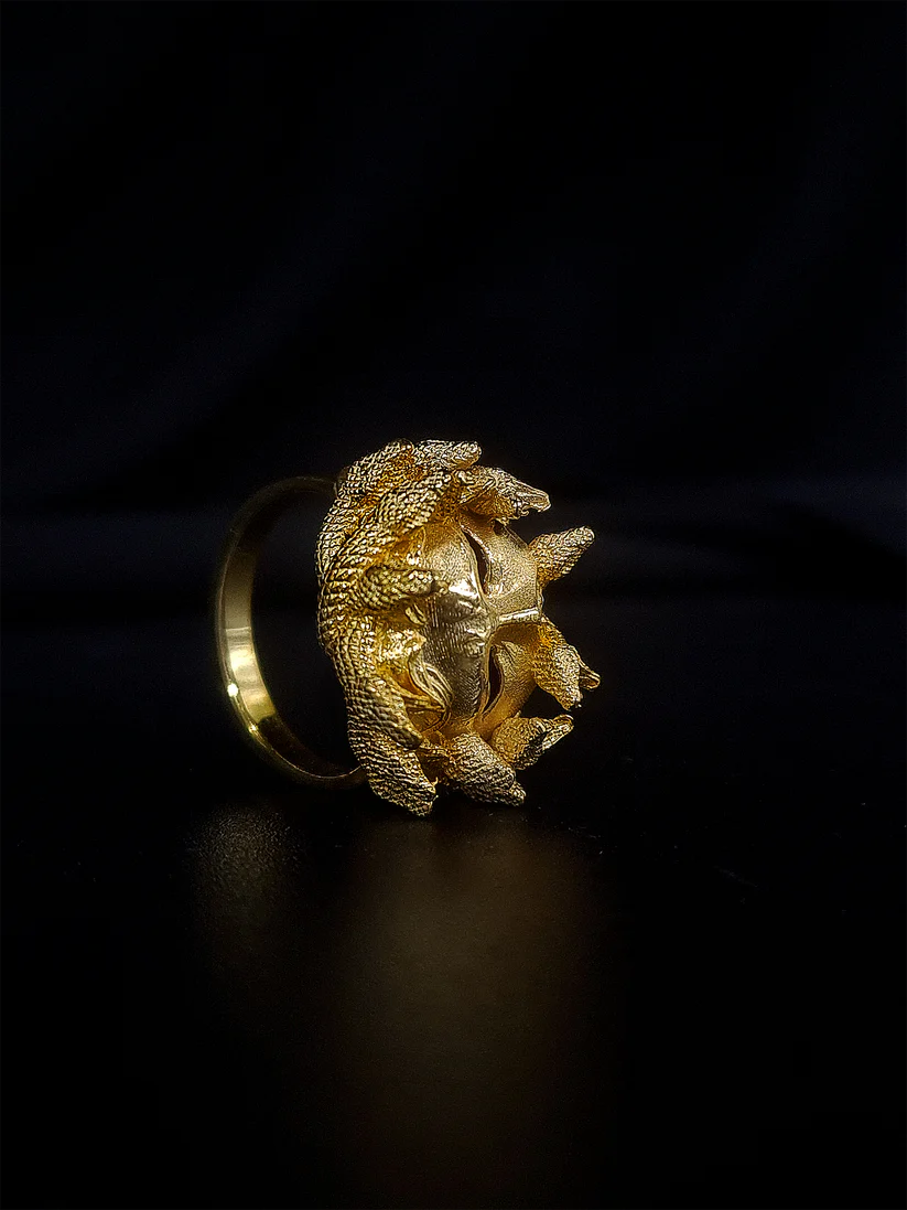 Medusa 18k Gold Plated