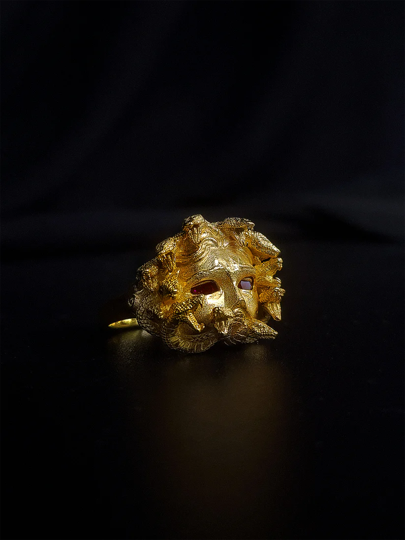 Medusa 18k Gold Plated