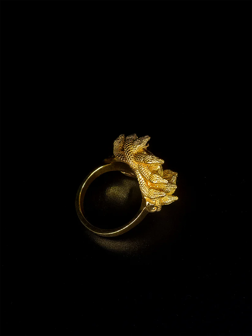 Medusa 18k Gold Plated