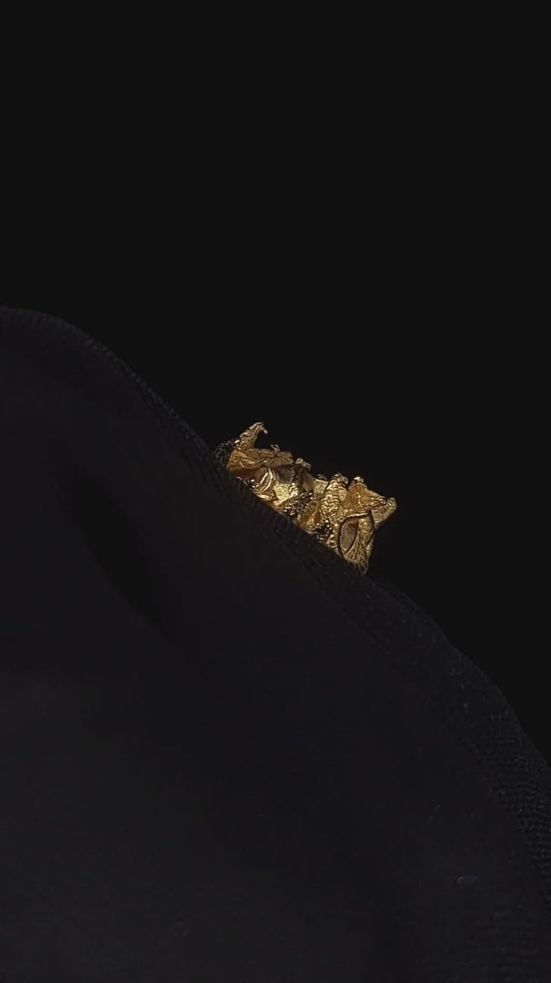 Medusa 18k Gold Plated